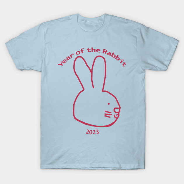 Year of the Rabbit 2023 Viva Magenta Bunny Year Of The Rabbit T